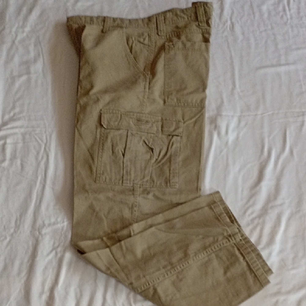 Wrangler Men's Tan Cargo Pants New